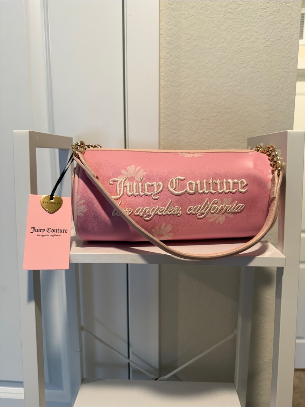 Juicy Couture NWT Exclusive Shoulder Bag With Butterfly, Heart, & Juicy Charms